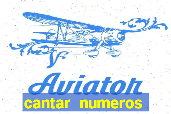 cantar numeros bingo online