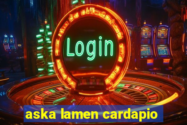 aska lamen cardapio