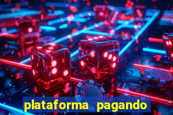 plataforma pagando no cadastro