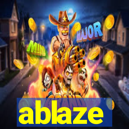 ablaze