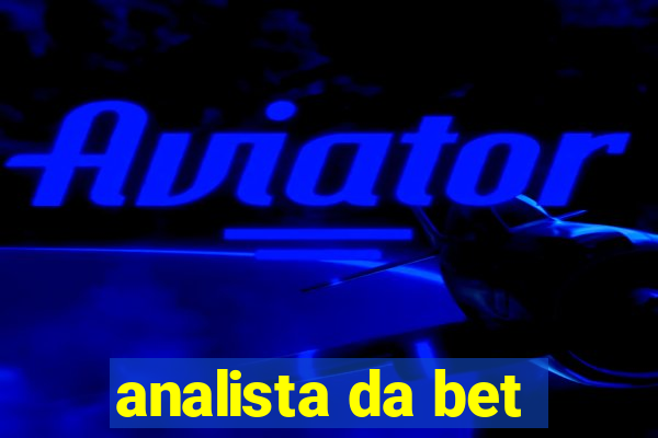 analista da bet