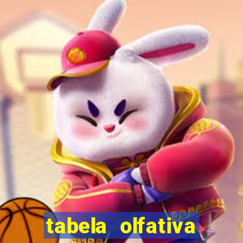 tabela olfativa amei cosméticos