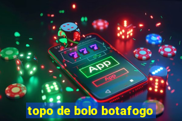 topo de bolo botafogo