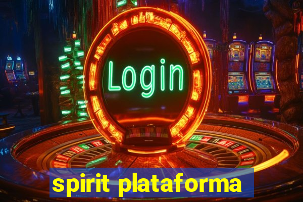 spirit plataforma