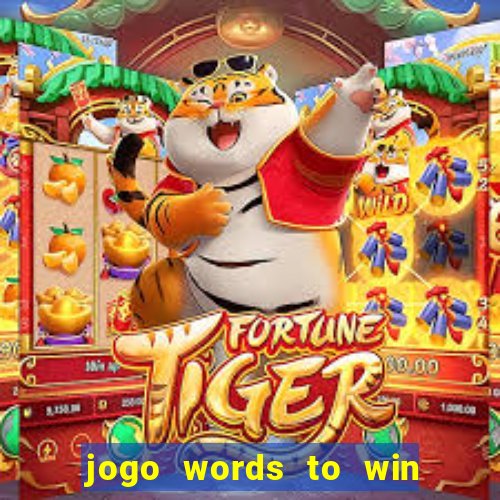 jogo words to win paga mesmo