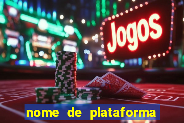 nome de plataforma de jogos