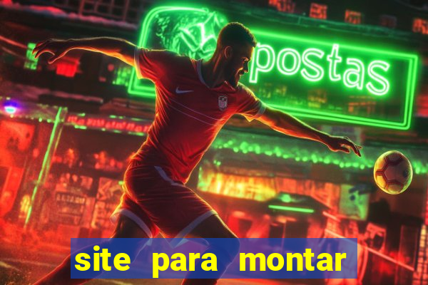 site para montar time de futebol