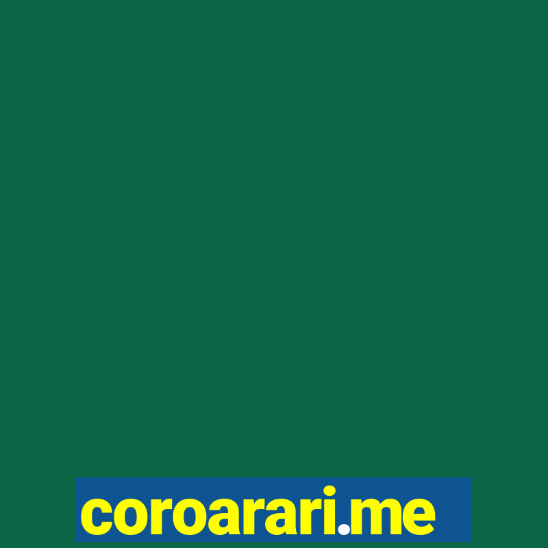 coroarari.me