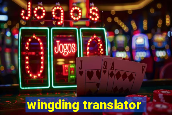 wingding translator