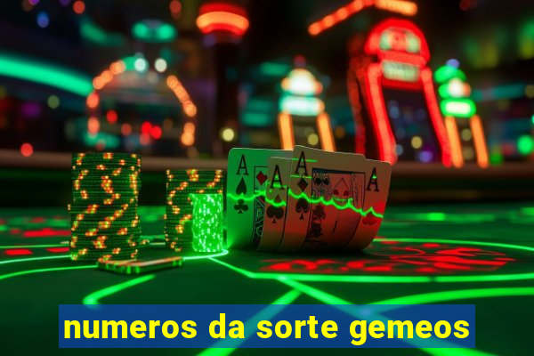 numeros da sorte gemeos