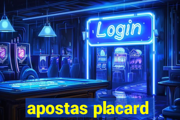 apostas placard