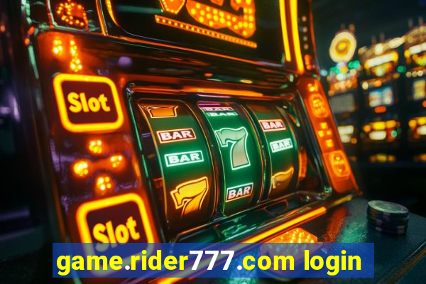 game.rider777.com login