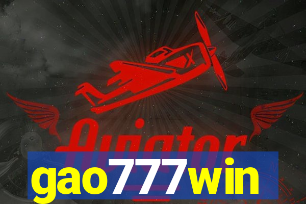 gao777win